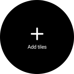 Press Add tiles.