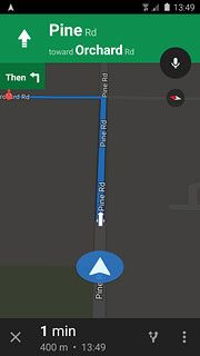google maps on galaxy active 2