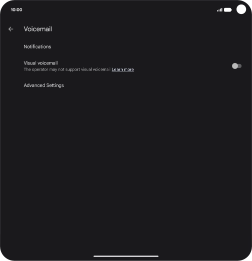 Press Advanced Settings.