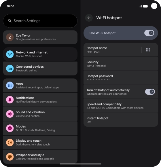 Slide your finger upwards starting from the bottom of the screen to return to the home screen.