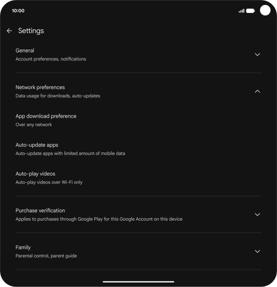 Press Auto-update apps.