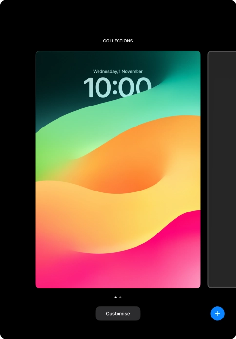 Press the add icon.
