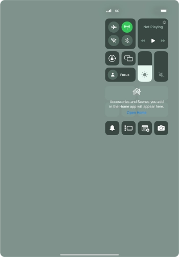 Press the sound mode icon to turn silent mode on or off.