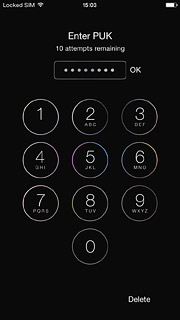 Retrieve PUK code and unblock SIM - Apple iPhone 6 (iOS8) - Telstra