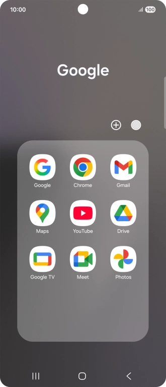 Open YouTube and go to the required video.