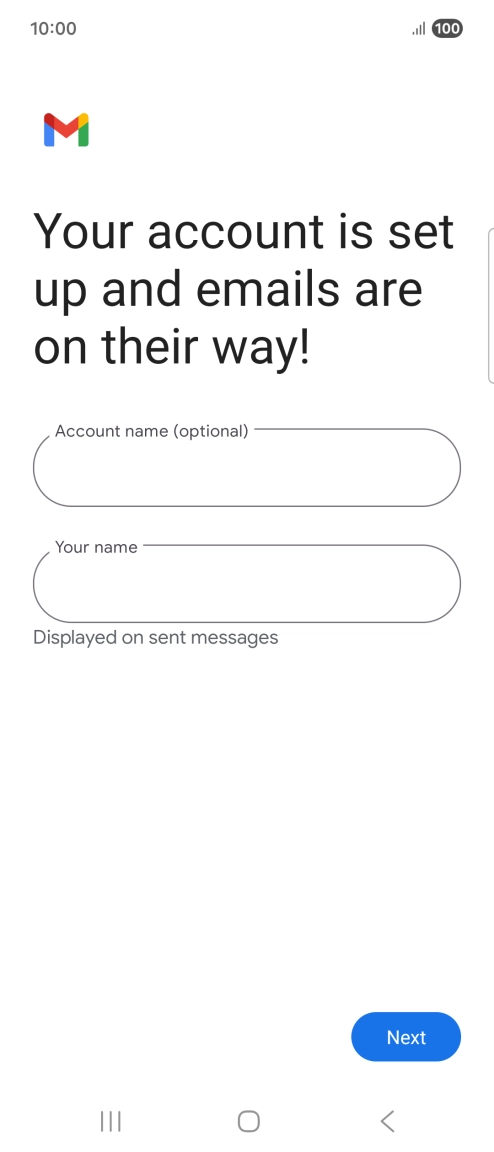 Press the field below 