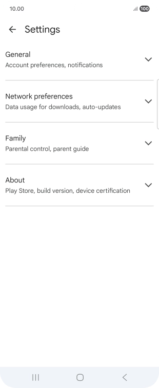 Press Network preferences.