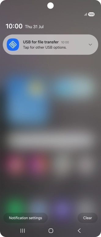 Press the drop down list.