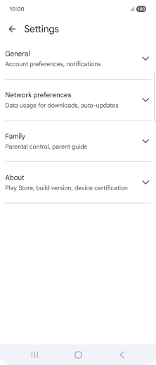 Press Network preferences.