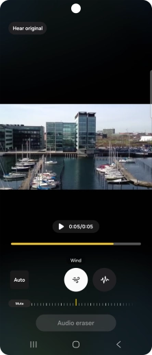 Press the required sound type.