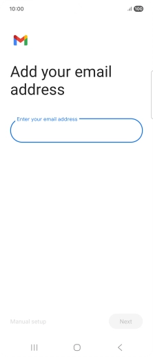 Press the field below 