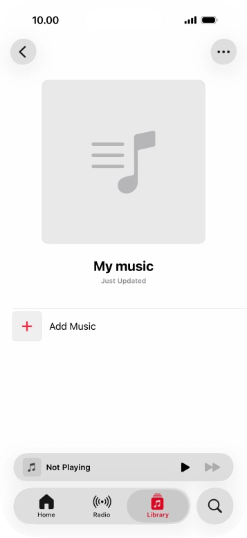 Press Add Music.