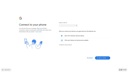 Click the required setting.