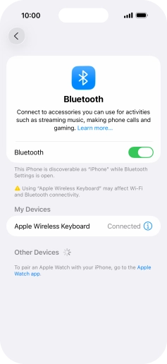 Slide your finger upwards starting from the bottom of the screen to return to the home screen.