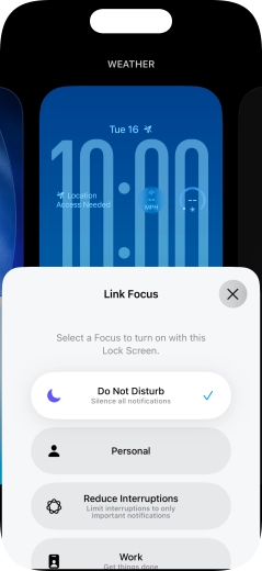 Press the close icon.