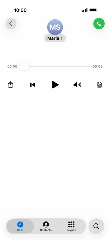 Press the play icon.