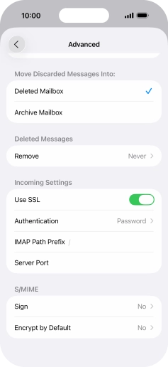 Press Authentication.
