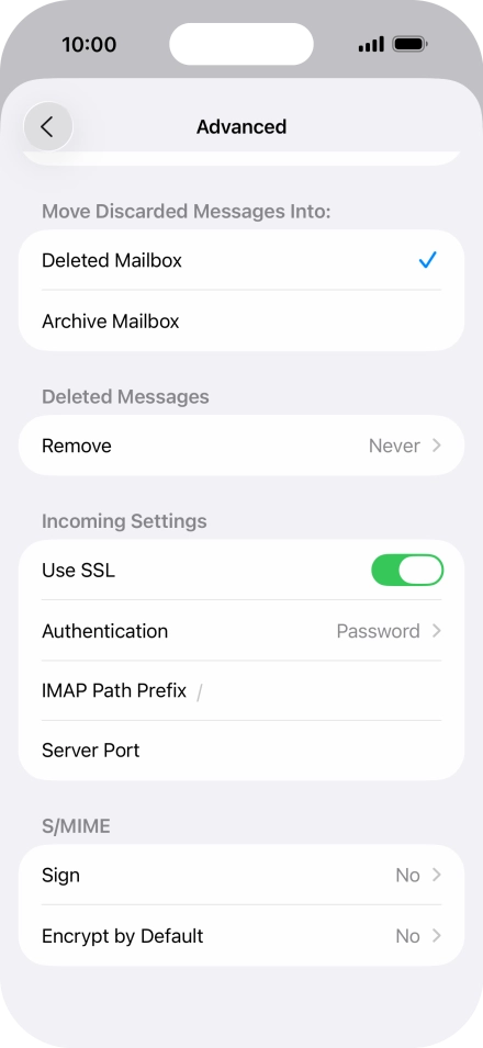 Press Authentication.