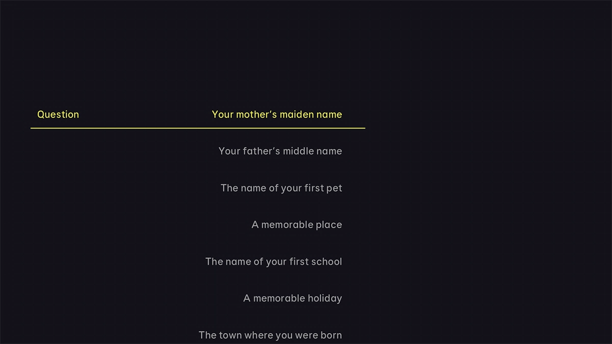 Highlight the required question.