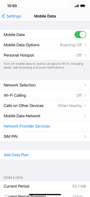 Turn data roaming on or off - Apple iPhone 12 (iOS 14.1) - Telstra