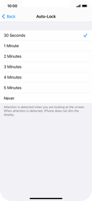 Turn screen lock on or off - Apple iPhone 12 (iOS 14.1) - Telstra