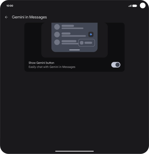 Press arrow left the necessary number of times to return to the list of messages.