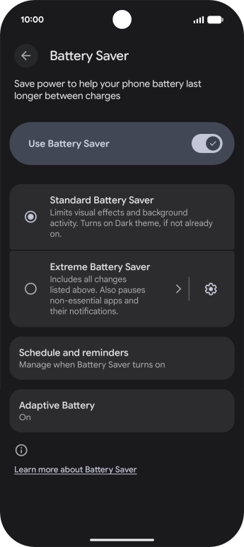 Slide your finger upwards starting from the bottom of the screen to return to the home screen.