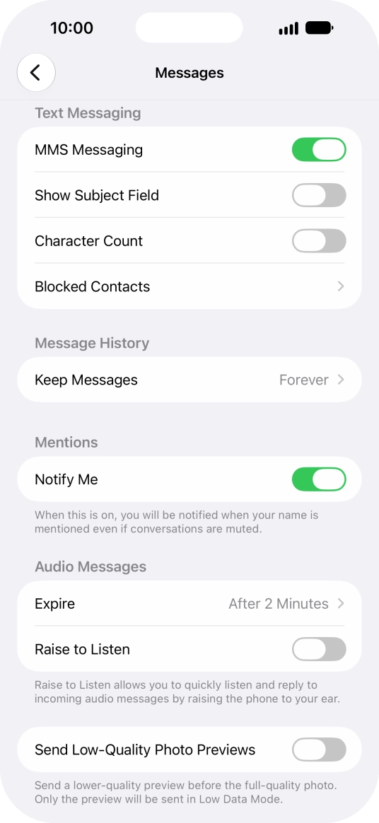 Slide your finger upwards starting from the bottom of the screen to return to the home screen.