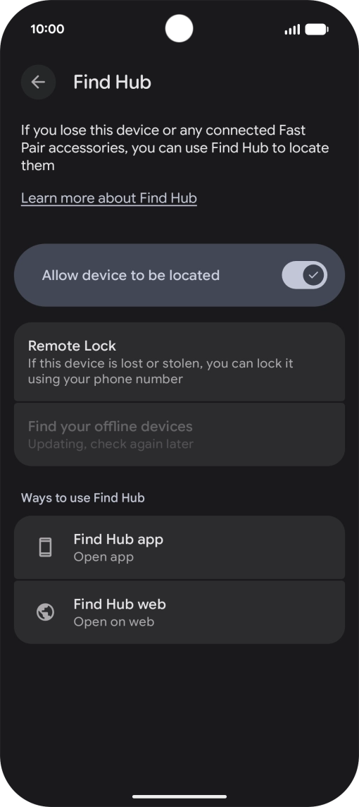 Slide your finger upwards starting from the bottom of the screen to return to the home screen.