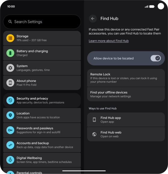 Slide your finger upwards starting from the bottom of the screen to return to the home screen.