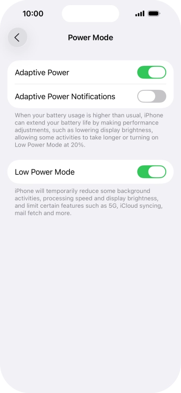Slide your finger upwards starting from the bottom of the screen to return to the home screen.