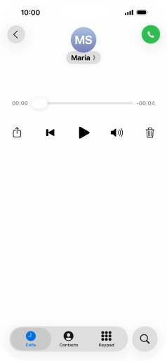Press the play icon.