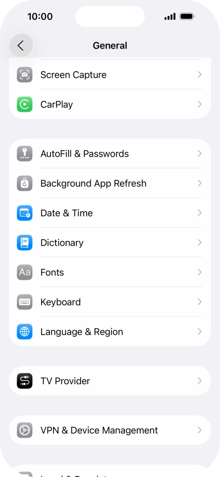 Press Background App Refresh.