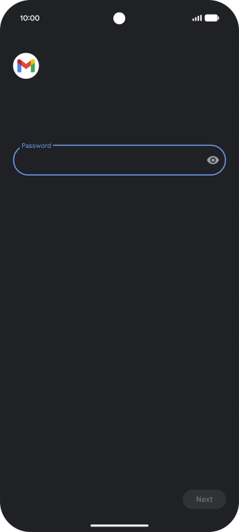 Press the field below 