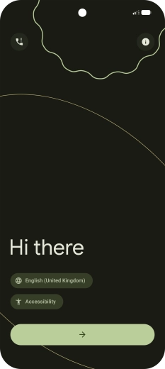 Press Accessibility and follow the instructions on the screen to select the required settings.