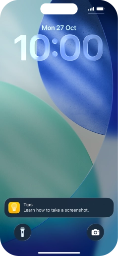 Press the required notification and follow the instructions on the screen to use the selected function.