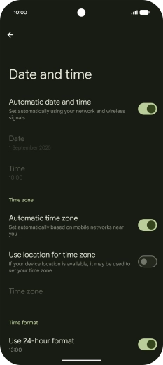 Slide your finger upwards starting from the bottom of the screen to return to the home screen.