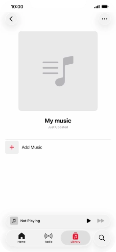 Press Add Music.