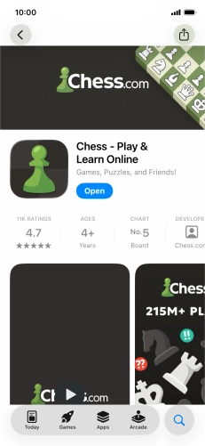 Slide your finger upwards starting from the bottom of the screen to return to the home screen.