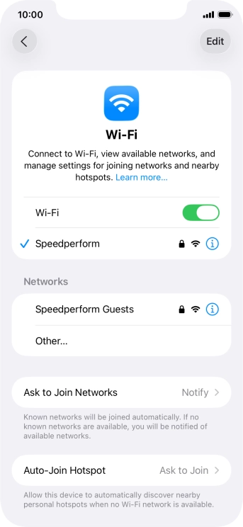 Slide your finger upwards starting from the bottom of the screen to return to the home screen.