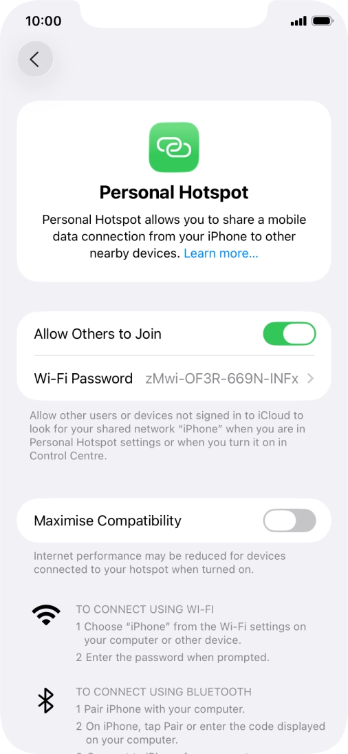 Slide your finger upwards starting from the bottom of the screen to return to the home screen.