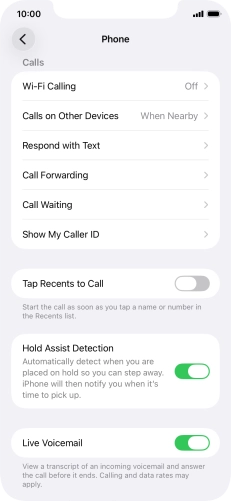 Press Wi-Fi Calling.
