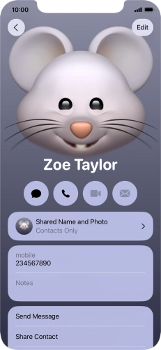 Slide your finger upwards starting from the bottom of the screen to return to the home screen.