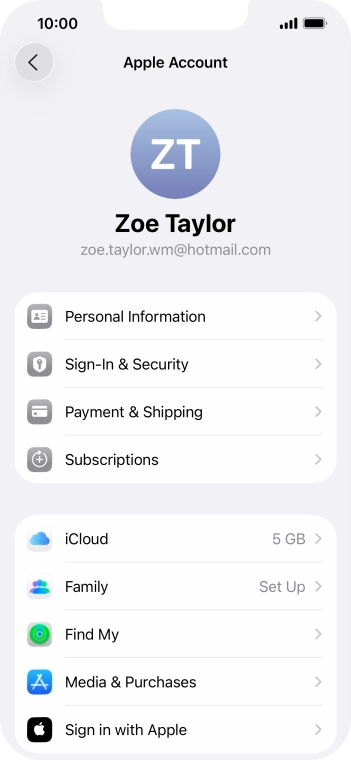Slide your finger upwards starting from the bottom of the screen to return to the home screen.