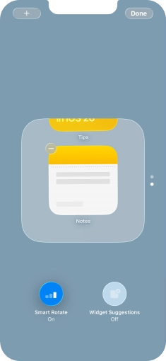 Press Smart Rotate to turn the function on or off.