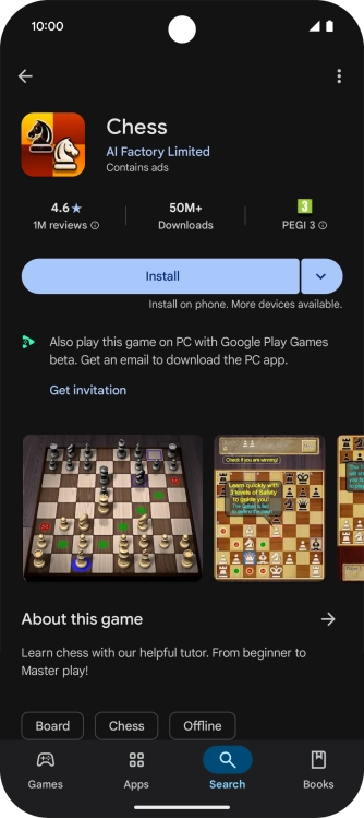 Slide your finger upwards starting from the bottom of the screen to return to the home screen.