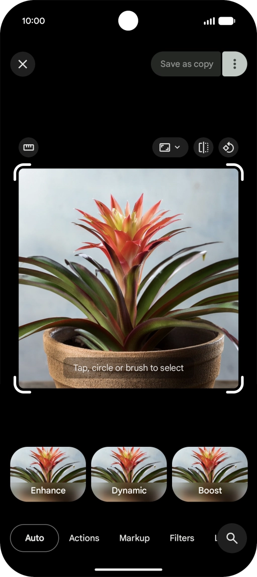 Follow the instructions on the screen to use the function.