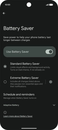 Slide your finger upwards starting from the bottom of the screen to return to the home screen.