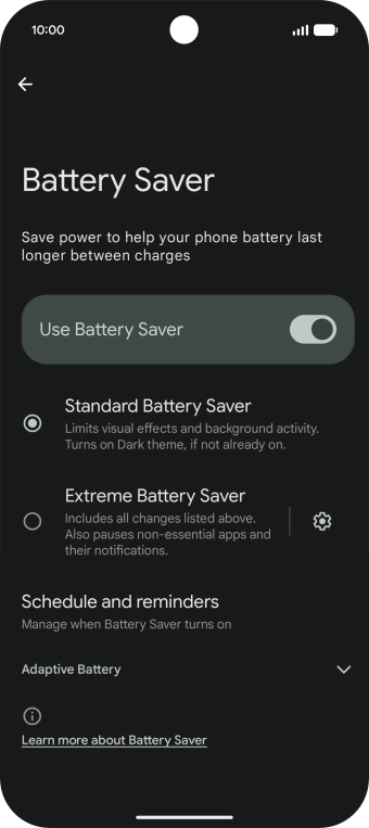 Slide your finger upwards starting from the bottom of the screen to return to the home screen.