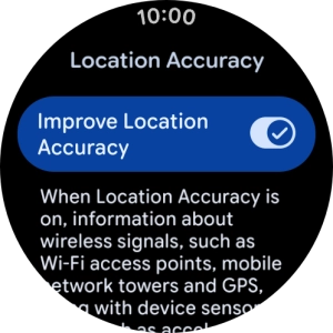 If you press the indicator next to 